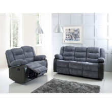 Rio Jumbo Cord Fabric Recliner 3 and 2 seater sofa