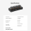 MK424BT 4-Key Mini Customized Keyboard With Mechanical Switch Black 3