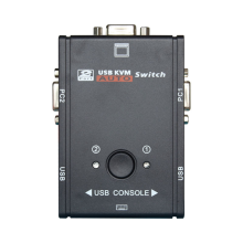 Switch KVM VGA a 2 porte, splitter VGA