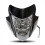Faro delantero universal para moto de cross Ghost Face con intermitentes 1