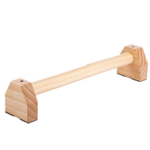 Soporte de madera maciza de pino con mango antideslizante de 40 cm