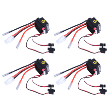 Rc ESC 320A 6-12V Brushed ESC Controller with 2A BEC for RC Boat U6L5