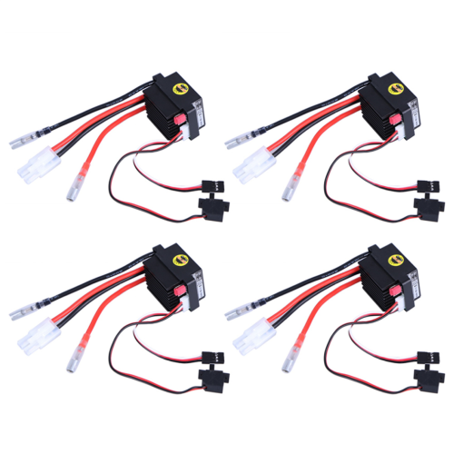 Rc ESC 320A 6-12V Brushed ESC Controller with 2A BEC for RC Boat U6L5