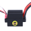 Rc ESC 320A 6-12V Brushed ESC Controller with 2A BEC for RC Boat U6L5 4
