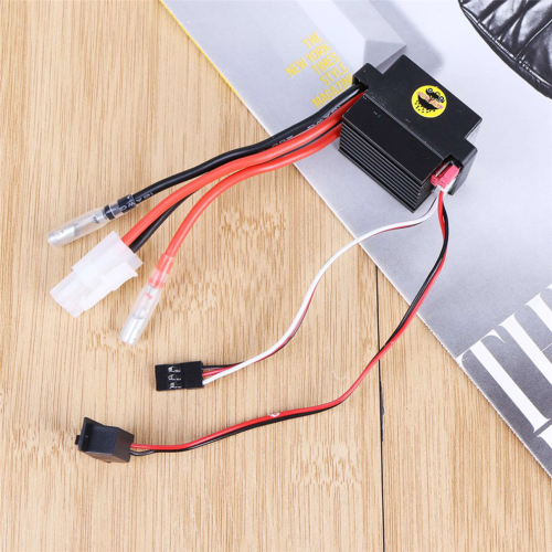 Rc ESC 320A 6-12V Brushed ESC Controller with 2A BEC for RC Boat U6L5 2