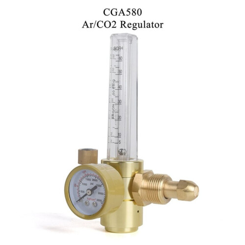 All Brass /CO2 Mig Tig Flow Meter 1