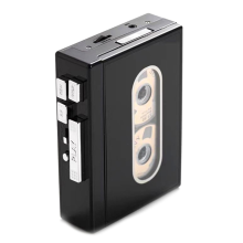Lecteur de cassettes stéréo complet pour l'apprentissage de la musique et des langues à domicile