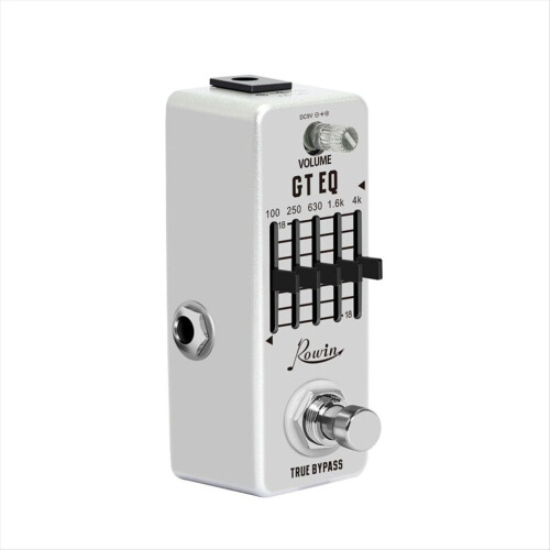 Gitarr Equalizer Pedal 5-bands Parametrisk EQ Gitarr Effektpedal 2