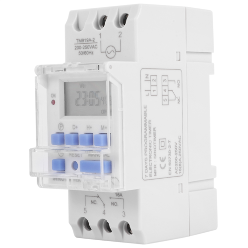 TM919A-2 Programmable Digital Time Switch AC 220V 16A 1