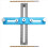 Handle Punching Positioner Installation Tool Blue+Gray 1
