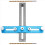 Handle Punching Positioner Installation Tool Blue+Gray 3