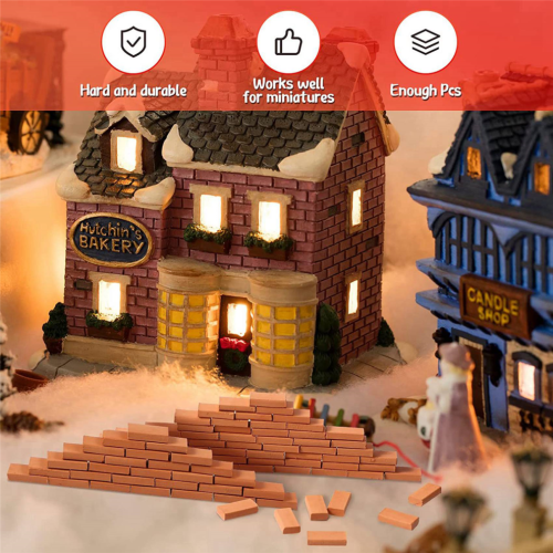 1000 mini mattoncini per paesaggistica, scala 1/35 2
