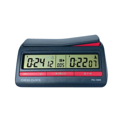 Digital schacktimer Schackklocka Uppräkning Ned Brädspelsklocka 2