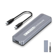 Boîtier SSD NVMe M.2 20 Gbit/s USB 3.2 Gen 2x2 Type C