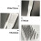 2 pieces fish scale scraper with plastic handle and steel teeth 4