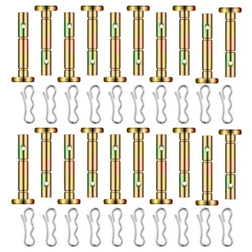 40 Pcs Shear Pins and Cotter Pins 738-04124 Tie Lock Cotter 1