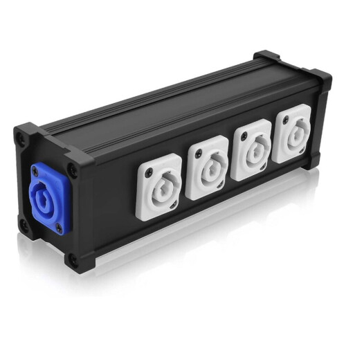 Câble d'alimentation multicanal PowerCon 16A à 4 canaux pour éclairage de scène