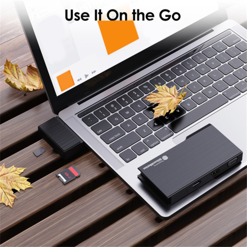 1080P USB3.0 -Compatible Portable Docking Station Multiport 1