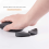 Ergonomic Mouse Wrist Support, Sliding Wrist Pad That Moves Black 6
