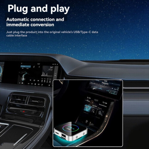 Wireless Carplay to Android AI Box Kit A 2