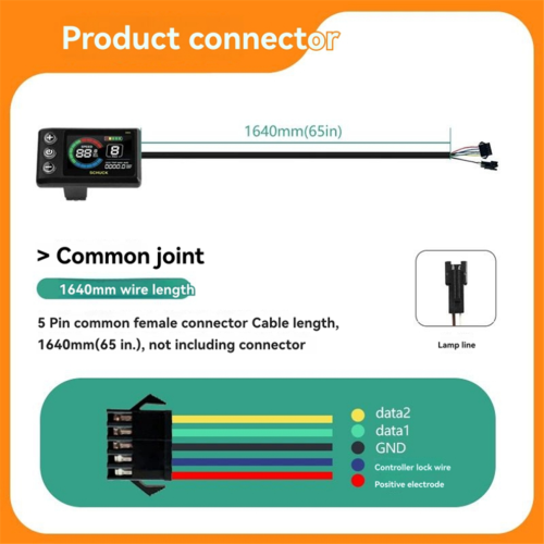Three Mode Ebike Sine Wave Controller 17A 1