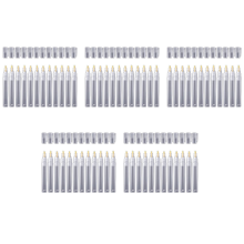 12 Pack 6/3 mm Empty Fillable Blank Paint Touch Up Pen Markers Round