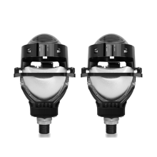2 lenti proiettore da 3 pollici, luce 12V, faro auto 55W, luci anabbaglianti