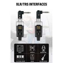 0V/48V langaton XLR-mikrofonilähetin ja -vastaanotin