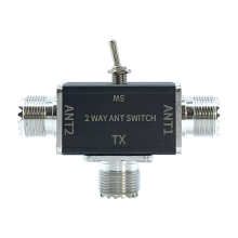 Connettore per interruttore antenna coassiale manuale a 2 vie 100W 0-50MHz A