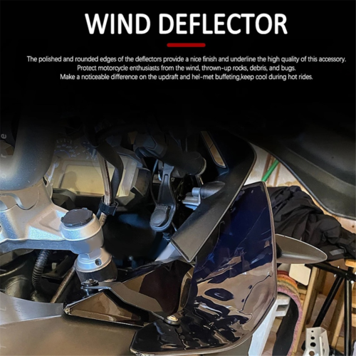 Motorrad-Windabweiser für R1200GS Schwarz 2
