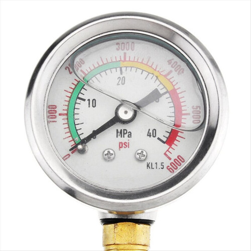 Valve gonflable haute pression 5000 Pa avec manomètre 2