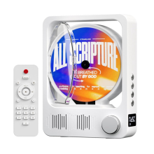Desktop Bluetooth 5.3 CD Player with speakers