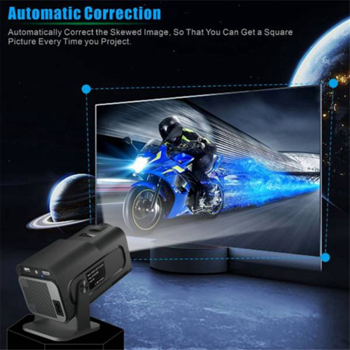 HY320 Mini 4K Projector Native 720P Android 11 4K Projector AU Plug 2