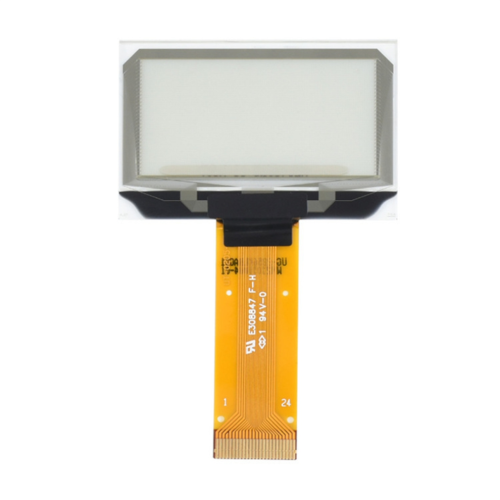 1.51In Transparent OLED Blue Display Module 128x64 SPI/I2C Interface 1