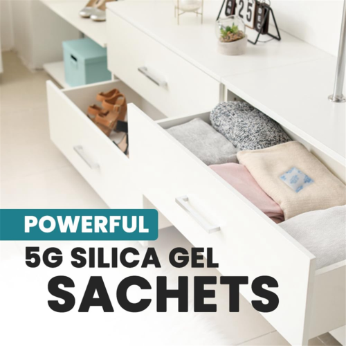 300 τεμάχια φακελάκια πυριτικής πηκτής 5g 300 σακούλες αφυγραντ 2