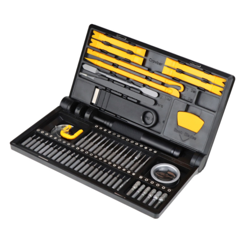 70-in-1 Präzisionsschraubendreher-Set mit 42 magnetischen Bits
