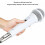 Wired Microphone, Dynamic Vocal Microphone For Singing, 140 dB SPL, High Sensitivity, Ergonomic, White 4