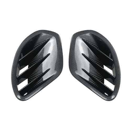 Heckstoßstangen-Splitterspoiler in Carbonfaser-Optik
