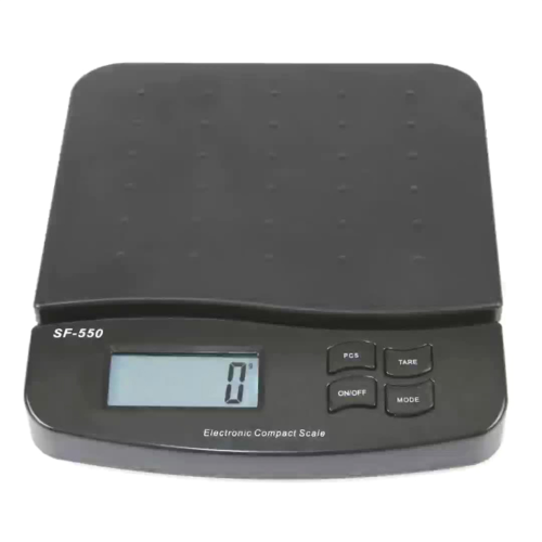 Electronic Postage Weighing Scales with Counting Function Black