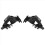 2Pcs Front Left+Right Fog Light Trim Fog Lamp Bracket for 2
