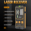Laser Level Receiver 50m/164ft Working Range with Double Horizontal 3