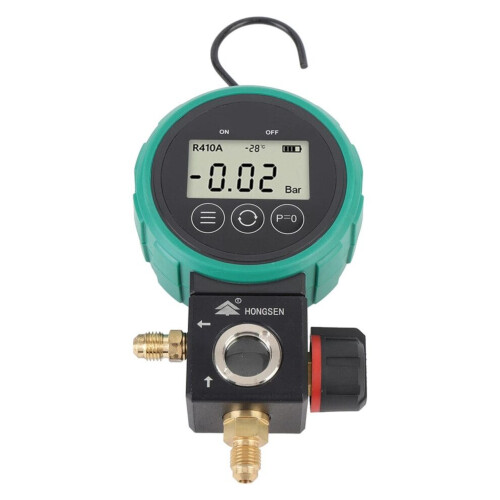 Digital HVAC Gauge Timed Shutdown Ergonomic Hand Wheel 2