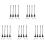 4 Pcs Microphone Antenna for EW100G2/100G3 Bodypack 1
