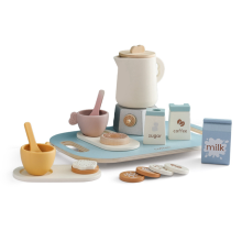Simulación de juguetes de vajilla de café