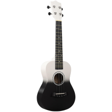 23-tums tvåfärgad minigitarr i trä, fyrsträngad ukulele, minigitarr B