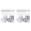 Sublimation Blank Aluminum Stickers Set, Blank Discs (100Pcs) 1
