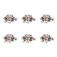 50 Mini Tableau noir bois message rettangolo ardoise clip carte