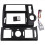 Kit adattatore per cornice auto HUMMER, colore nero 1