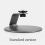 Projector Stand Table Mobile Projector Mount Removable Adjustable 3