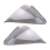 Motorcycle PC Front Left Right Side Leg Guard Legshield Deflectors 2